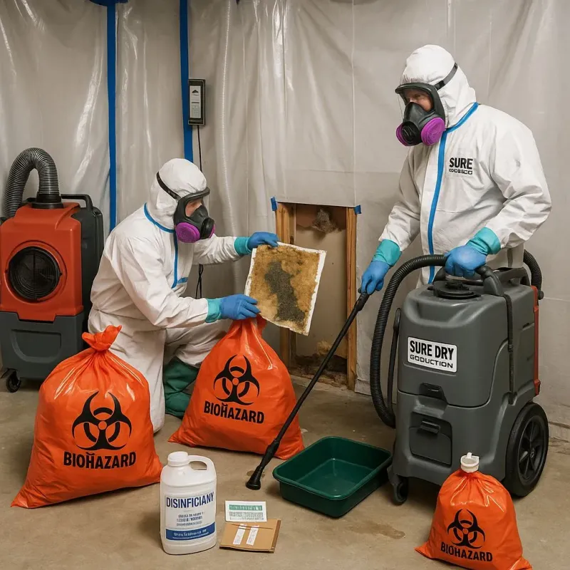 Contaminated Water Handling Protocols process in Coarsegold, CA